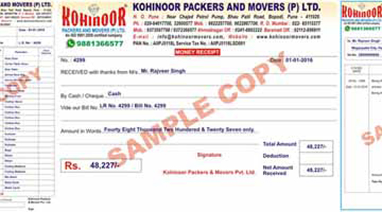 Bill For Claim Services